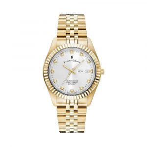 Đồng hồ Jacques du Manoir Nam JWG00308 Dây Thép Không Gỉ 40mm