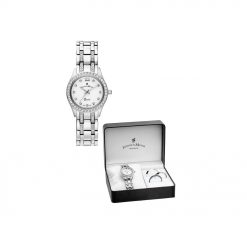 Đồng hồ Jacques du Manoir Nữ BAG.02 Dây Kim Loại 34mm