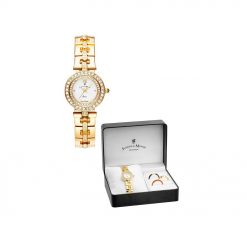 Đồng hồ Jacques du Manoir Nữ BAG.11 Dây Kim Loại 34mm