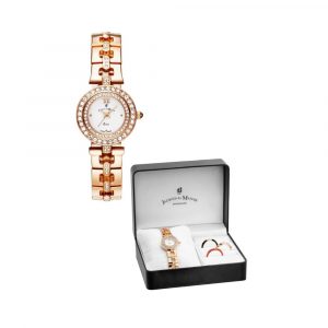 Đồng hồ Jacques du Manoir Nữ BAG.13 Dây Kim Loại 34mm