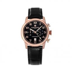 Đồng hồ Lancaster Nam OLA0685L/RG/NR/NR Dây Da 34mm