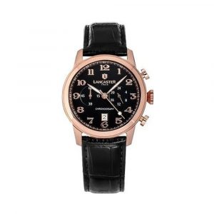 Đồng hồ Lancaster Nam OLA0685L/RG/NR/NR Dây Da 34mm