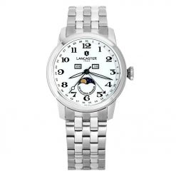 Đồng hồ Lancaster Nam OLA0686MB/SS/BN Dây Kim Loại 42mm