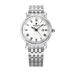 Đồng hồ Lancaster Nam OLA0689MB/SS/BN Dây Kim Loại 44mm