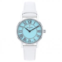 Đồng hồ Silvana Nữ SR12QSS1TCBL Dây Da 28mm