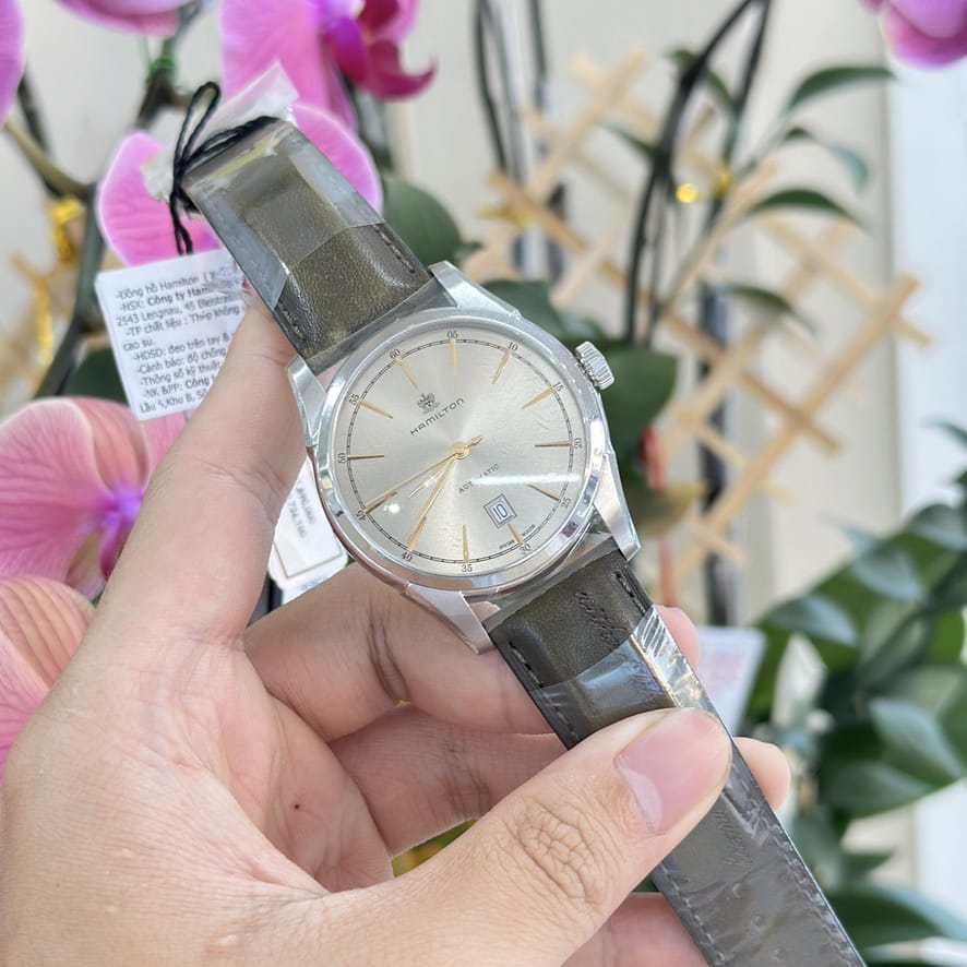 Đồng hồ Hamilton Nam H42.415.801 Dây Da 42mm - Ảnh 3
