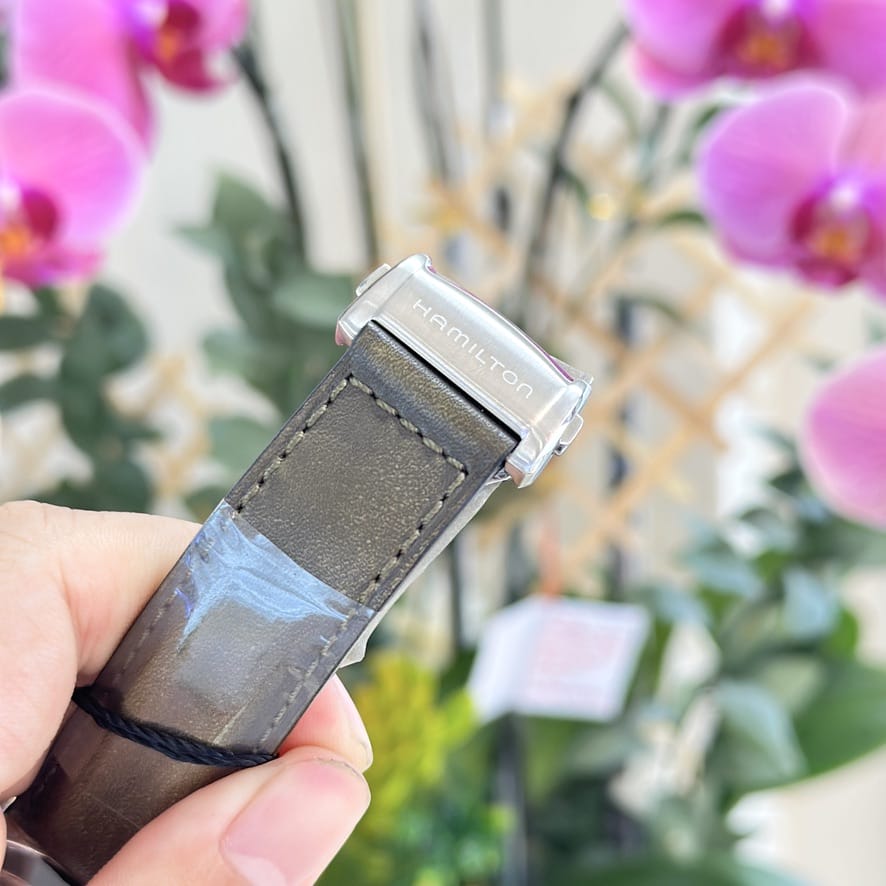 Đồng hồ Hamilton Nam H42.415.801 Dây Da 42mm - Ảnh 5