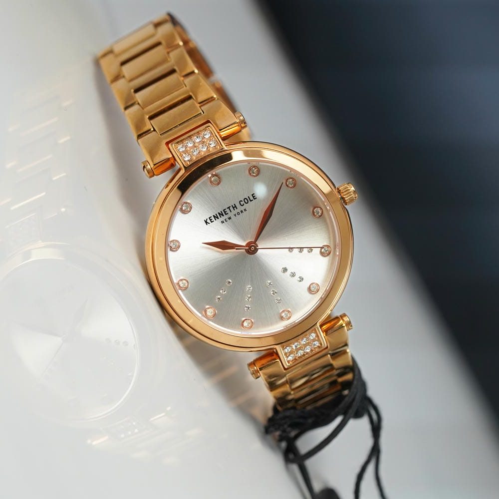 Đồng hồ Kenneth Cole Nữ KCWLG2237303 Dây Kim Loại 34mm - Ảnh 2