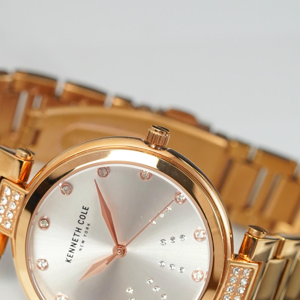 Đồng hồ Kenneth Cole Nữ KCWLG2237303 Dây Kim Loại 34mm - Ảnh 3