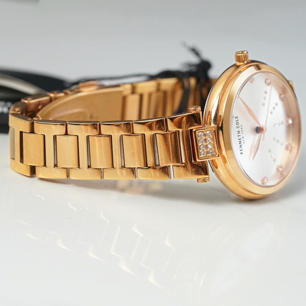 Đồng hồ Kenneth Cole Nữ KCWLG2237303 Dây Kim Loại 34mm - Ảnh 4