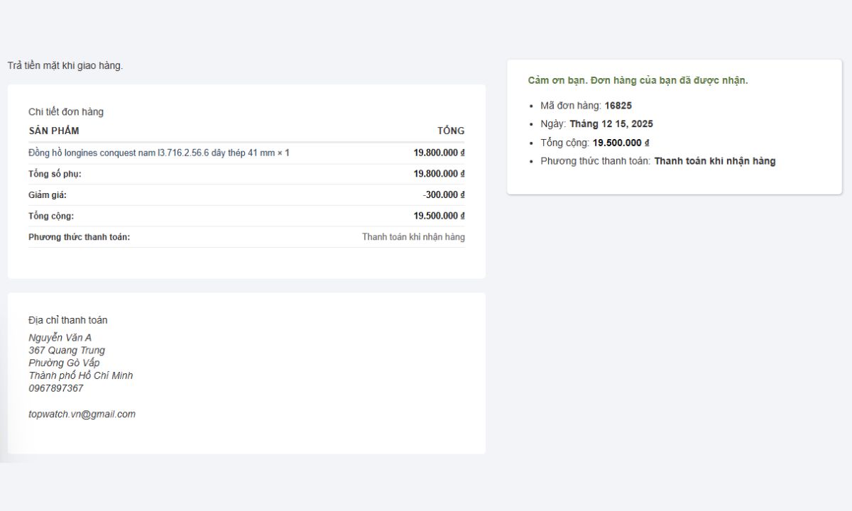 Hướng dẫn sử dụng mã giảm giá - Bước 4